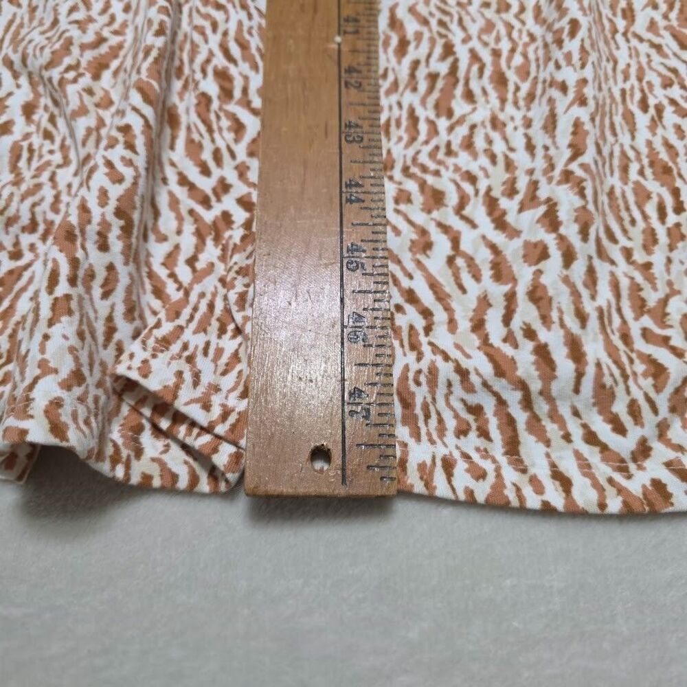 Old Navy Fit & Flare Dress Midi Cheeta Print 2XL Sleeveless Round Neck Hourglass - Picture 6 of 9